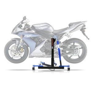 Lève moto centrale compatible avec Yamaha YZF-R1 04-06 bleu ConStands Power-Evo