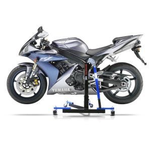 Chariot de Déplacement compatible avec Yamaha YZF-R1 04-06 bleu - Idéal pour Garage, 300 kg