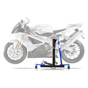 Lève moto centrale compatible avec Aprilia RSV 1000 R (Mille) 04-10 bleu ConStands Power-Evo