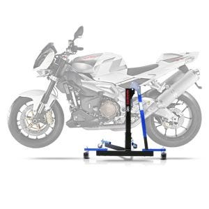 Lève moto centrale compatible avec Aprilia Tuono 1000 / R 06-11 bleu ConStands Power-Evo