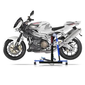 Chariot de Déplacement compatible avec Aprilia Tuono 1000 / R 06-11 bleu - Idéal pour Garage, 300 kg