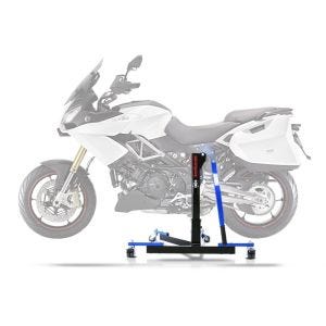 Lève moto centrale compatible avec Aprilia Caponord 1200 13-16 bleu ConStands Power-Evo