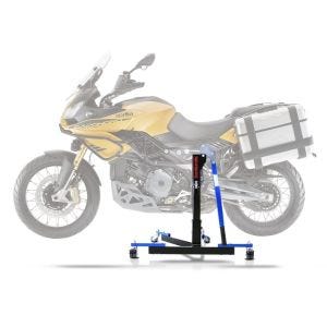 Lève moto centrale compatible avec Aprilia Caponord 1200 Rally 15-16 bleu ConStands Power-Evo
