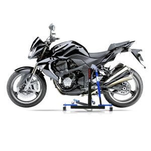 Chariot de Déplacement compatible avec Kawasaki Z 1000 07-09 bleu - Idéal pour Garage, 300 kg