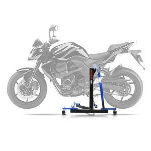 Lève moto centrale compatible avec Kawasaki Z 750 / R 07-12 bleu ConStands Power-Evo