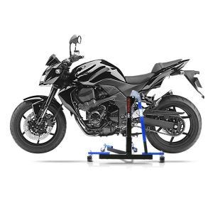 Chariot de Déplacement compatible avec Kawasaki Z 750 / R 07-12 bleu - Idéal pour Garage, 300 kg