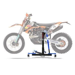 Lève moto centrale compatible avec KTM 690 Enduro / R 08-16 bleu ConStands Power-Evo