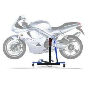 Lève moto centrale compatible avec Triumph Daytona 955i 99-01 bleu ConStands Power-Evo