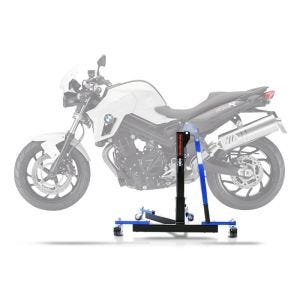 Lève moto centrale compatible avec BMW F 800 R 09-19 bleu ConStands Power-Evo