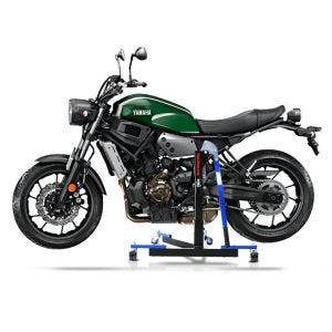 Chariot de Déplacement compatible avec Yamaha XSR 700 16-25 bleu - Idéal pour Garage, 300 kg