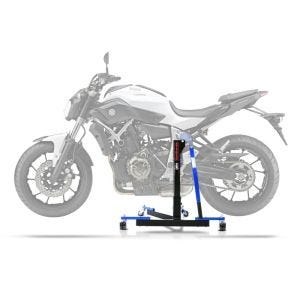 Lève moto centrale compatible avec Yamaha MT-07 13-25 bleu ConStands Power-Evo