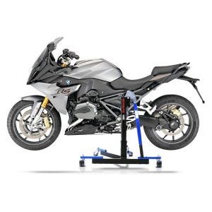 Chariot de Déplacement compatible avec BMW R 1200 RS 15-18 bleu - Idéal pour Garage, 300 kg
