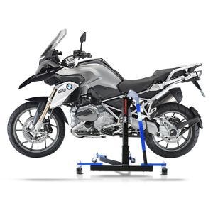 Chariot de Déplacement compatible avec BMW R 1200 GS 2013-2018 bleu - Idéal pour Garage, 300 kg