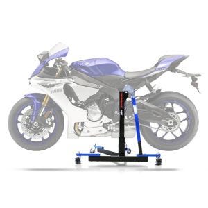 Lève moto centrale compatible avec Yamaha YZF-R1 15-25 bleu ConStands Power-Evo