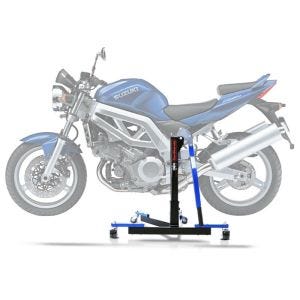 Lève moto centrale compatible avec Suzuki SV 650 / S 99-02 bleu ConStands Power-Evo