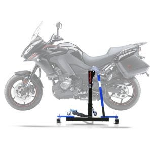 Lève moto centrale compatible avec Kawasaki Versys 1000 12-24 bleu ConStands Power-Evo