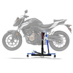 Zentralständer passend für Honda CB 500 F 19-23 blau Motorradheber ConStands Power-Evo