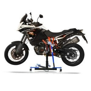 Chariot de Déplacement compatible avec KTM 1050 Adventure 15-16 bleu - Idéal pour Garage, 300 kg