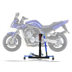 Lève moto centrale compatible avec Yamaha FZS 1000 Fazer 01-05 bleu ConStands Power-Evo