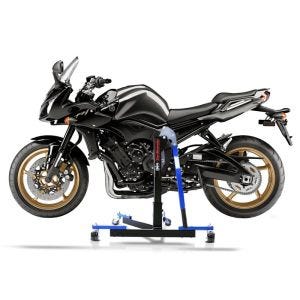 Chariot de Déplacement compatible avec Yamaha FZ1 / Fazer 06-15 bleu - Idéal pour Garage, 300 kg