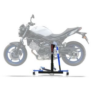 Lève moto centrale compatible avec Suzuki SV 650 / X 16-25 bleu ConStands Power-Evo