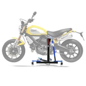 Lève moto centrale compatible avec Ducati Scrambler 1100 / Special / Sport 18-25 bleu ConStands Power-Evo