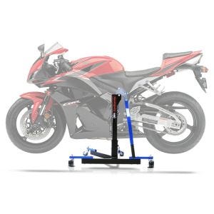 Lève moto centrale compatible avec Honda CBR 600 RR 07-16 bleu ConStands Power-Evo