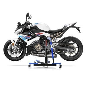 Chariot de Déplacement compatible avec BMW S 1000 R 21-25 bleu - Idéal pour Garage, 300 kg