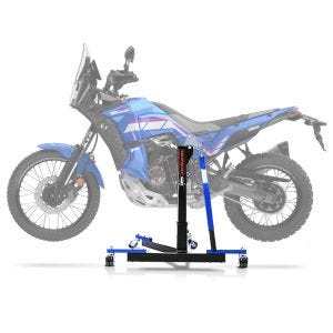 Lève moto centrale compatible avec Yamaha Tenere 700 World Rally 23-24 bleu ConStands Power-Evo