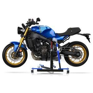 Chariot de Déplacement compatible avec Yamaha XSR 900 22-25 bleu - Idéal pour Garage, 300 kg