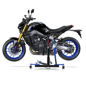Chariot de Déplacement compatible avec Yamaha MT-09 / SP 21-25 bleu - Idéal pour Garage, 300 kg