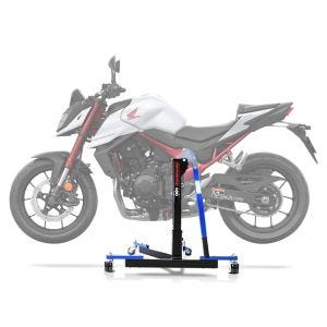 Lève moto centrale compatible avec Honda Hornet 750 23-25 bleu ConStands Power-Evo