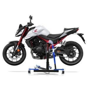 Chariot de Déplacement compatible avec Honda Hornet 750 23-25 bleu - Idéal pour Garage, 300 kg