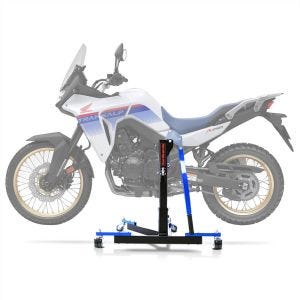 Zentralständer passend für Honda Transalp XL 750 23-25 blau Motorradheber ConStands Power-Evo