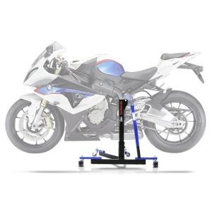 Lève moto centrale compatible avec BMW S 1000 RR 09-13 bleu ConStands Power-Evo