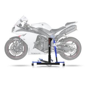 Lève moto centrale compatible avec Yamaha YZF-R1 07-14 bleu ConStands Power-Evo