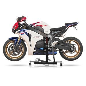Chariot de Déplacement compatible avec Honda CBR 1000 RR Fireblade 08-16 gris - Idéal pour Garage, 300 kg