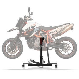 Lève moto centrale compatible avec KTM 950 Supermoto SM / R 05-08 gris ConStands Power-Evo