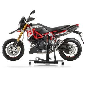 Chariot de Déplacement compatible avec Aprilia Dorsoduro 900 17-20 gris - Idéal pour Garage, 300 kg