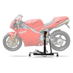 Lève moto centrale compatible avec Ducati 996 99-01 gris ConStands Power-Evo