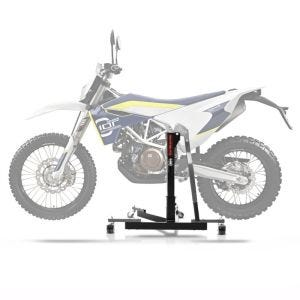 Lève moto centrale compatible avec Husqvarna 701 Enduro 16-24 gris ConStands Power-Evo