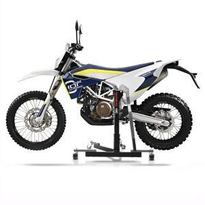 Chariot de Déplacement compatible avec Husqvarna 701 Enduro 16-24 gris - Idéal pour Garage, 300 kg