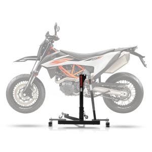 Lève moto centrale compatible avec KTM 690 SMC / R 19-24 gris ConStands Power-Evo