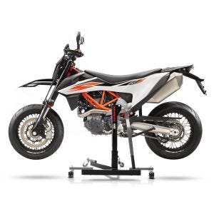 Chariot de Déplacement compatible avec KTM 690 SMC / R 19-24 gris - Idéal pour Garage, 300 kg