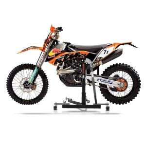 Chariot de Déplacement compatible avec KTM 690 Enduro / R 08-16 gris - Idéal pour Garage, 300 kg