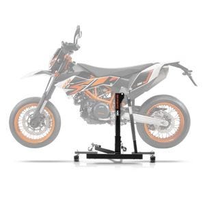 Lève moto centrale compatible avec KTM 690 SMC / R 08-16 gris ConStands Power-Evo