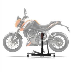 Lève moto centrale compatible avec KTM 125 Duke 11-16 gris ConStands Power-Evo