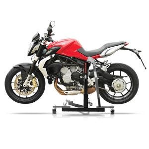 Chariot de Déplacement compatible avec MV Agusta Brutale 675 12-18 gris - Idéal pour Garage, 300 kg