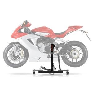 Lève moto centrale compatible avec MV Agusta F3 675 12-20 gris ConStands Power-Evo