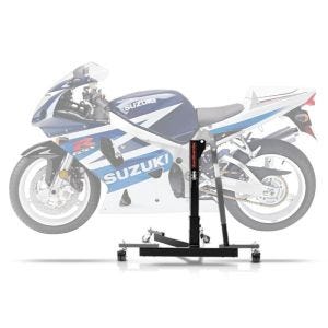 Lève moto centrale compatible avec Suzuki GSX-R 600 01-03 gris ConStands Power-Evo